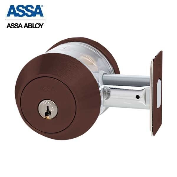 Assa Abloy 7000 Series Maximum+ Grade 1 Double Cylinder Deadbolt Dark Oxidized Bronze KA - ASS-7900DC-624-3-F-COMP-KA-0A7