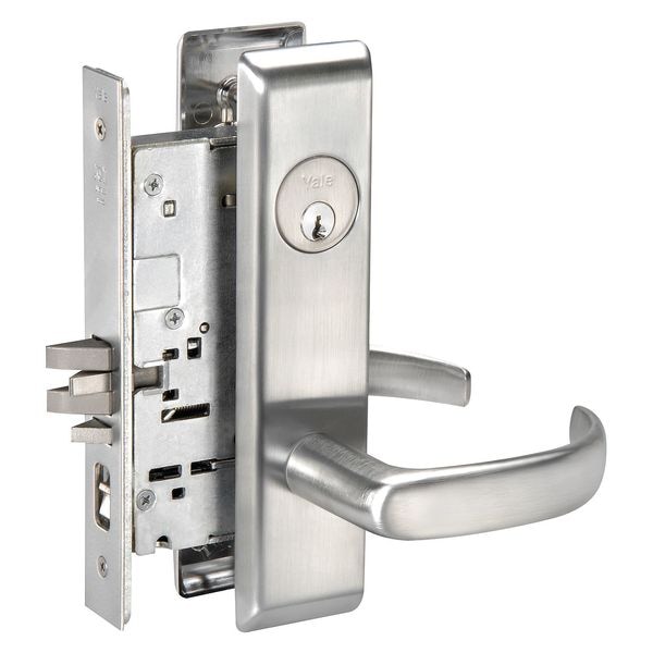 Assa Abloy Accentra Lever Lockset, Mechanical, Entrance - PBCN8807FL X 626 X YMS