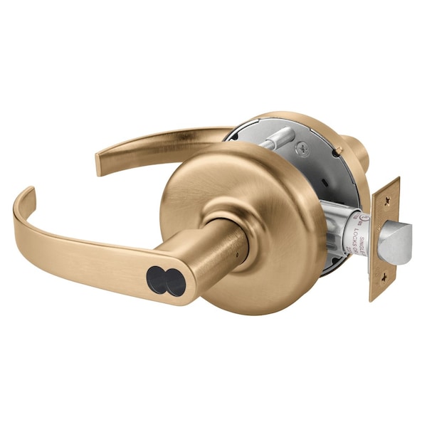 Corbin Russwin Grade 2 Storeroom or Closet Cylindrical Lock, Princeton Lever, Corbin Russwin 6-Pin LFIC Less Core,  - CL3857 PZD 612 CL6