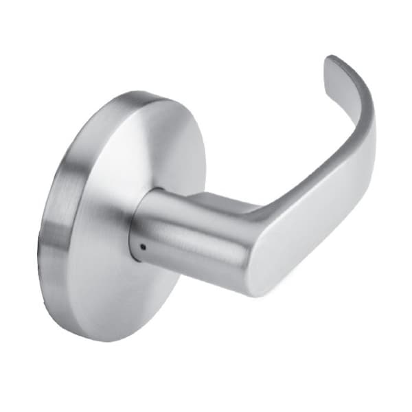 Dorma Grade 2 Cylindrical Lock, 01-Single Dummy, LC-Lever, C-Rose, Satin Chrome - C501-LCC-626
