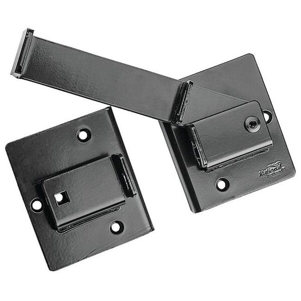 Homepage Heavy Duty Flip Door & Gate Latches; Black - HO418799