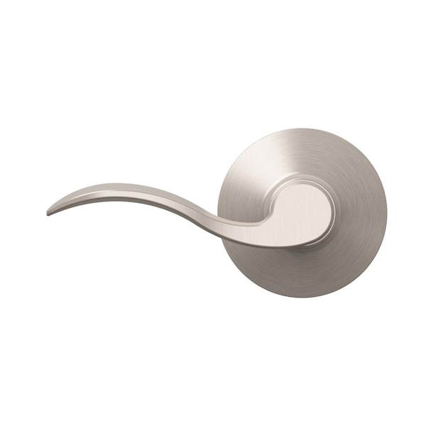 Schlage Schlage Accent Satin Nickel Passage Lever 1-3/4 in. - F10VACC619