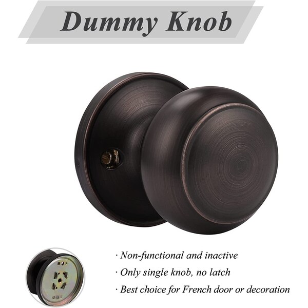 American Imaginations 2.05-in. W Door Knob_ - AI-36289