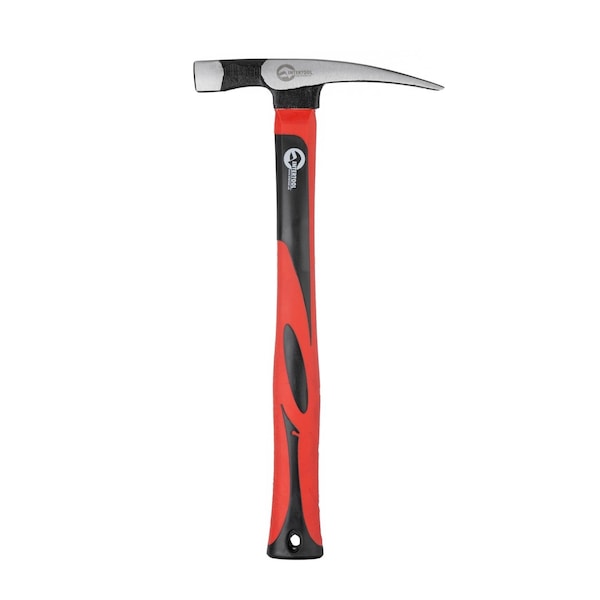 Intertool Brick Hammer, 1 lb., 13 in. Fiberglass Handle - HT08-0240