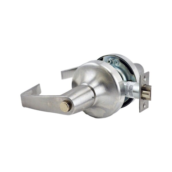 Yale Commercial Entry Augusta Lever Grade 1 Cylindrical Lock Less Cylinder, 694 Latch, and 497-114 Strike US26D - AU4704LN626LC