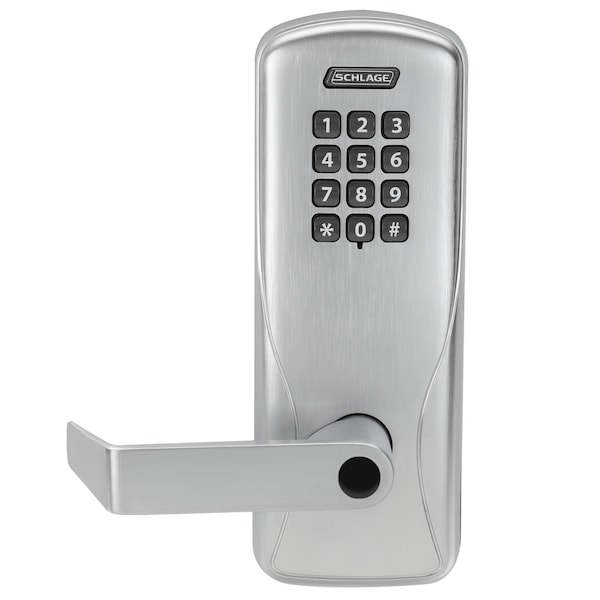 Schlage Electronics Electric Cylindrical Lock, CO100CY40KPRHO626LR - CO100CY40KPRHO626LR