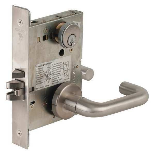 Schlage Lever Lockset, Mechanical, Storeroom, Grd.1 - L9080P 03A 626 KD C123 KWY
