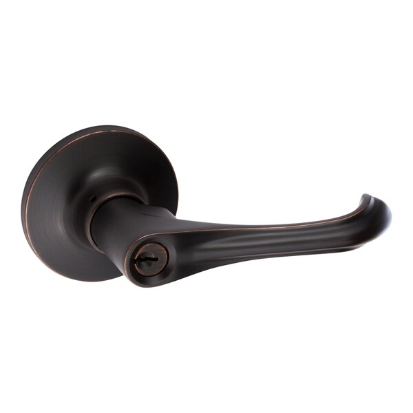 Sure-Loc Hardware Sure-Loc Hardware Helena Entrance Lever, Vintage Bronze - HA107 11P