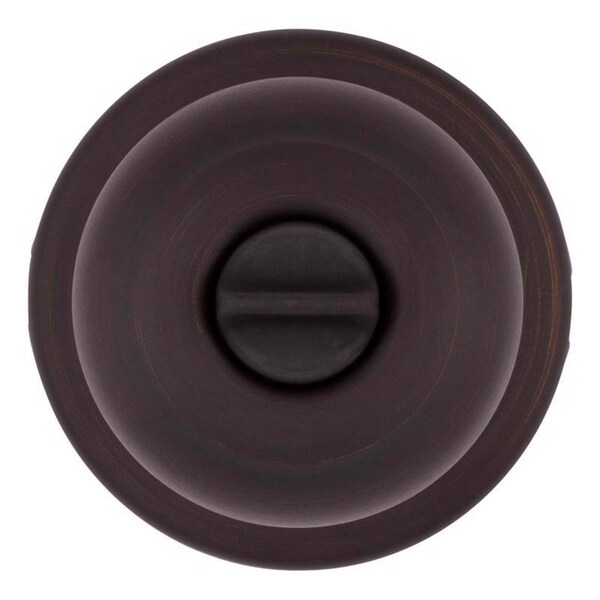 Kwikset Kwikset SmartKey Security Cove Venetian Bronze Entry Door Knob KW1 2-3/4 in. - 94002-956