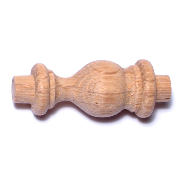Midwest Fastener 1-1/2" Oak Wood Gallery Rail Spindles 1 12PK - 66823
