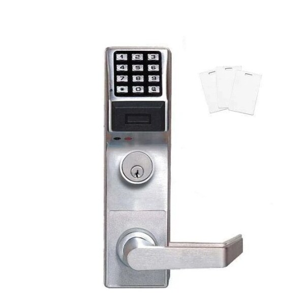 Alarm Lock ALARM LOCK ETPDLS1G-26DY71 TRILOGY EXIT TRIM PROX READER WITH KEYPAD STRAIGHT LEVER - YAL - ALL-ETPDLS1G-26D-Y71