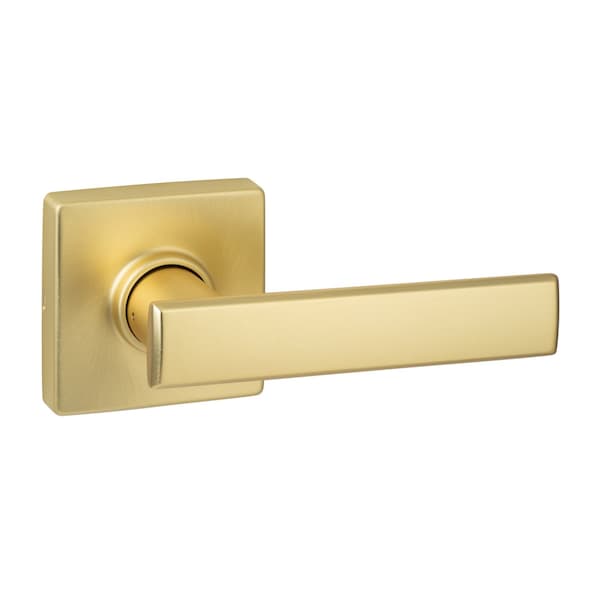 Sure-Loc Hardware Sure-Loc Hardware Cortina Passage Lever, Satin Brass - CT101 SB
