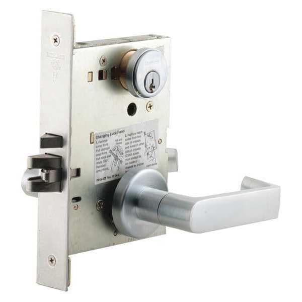 Schlage Lever Lockset, Mechanical, Classroom, Grd.1 - L9070P 06A 626 C123
