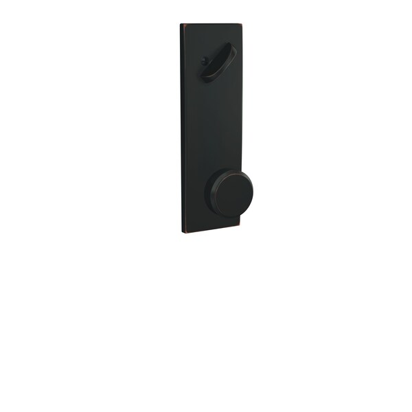 Schlage Residential Schlage Custom Custom Bowery Knob with Century Escutcheon Interior Active Trim with 16680 Latch - FCT59BWE716CEN