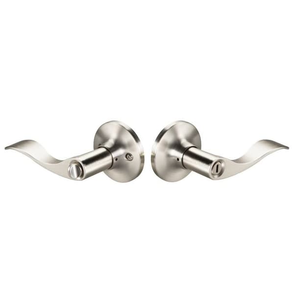 Yale Residential Edge YE Series Privacy Turn Button Lock with Keowee Lever US15 (619) Satin Nickel Finish - YR21KW619