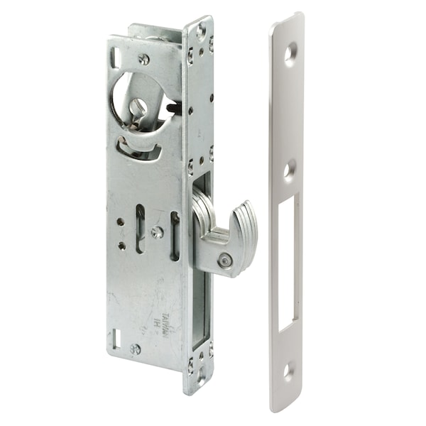 Prime-Line Commercial Door Deadbolt Lock, Aluminum, Laminated Swing Hook Lock Single Pack - J 4558