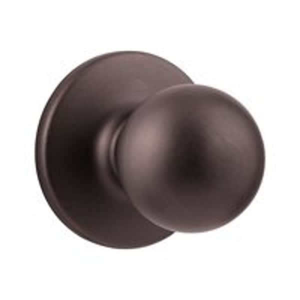 Kwikset Passage Door Lock, Knob Handle, Venetian Bronze, 238 to 234 in Backset, Universal Hand - 200P11PRCALRCSV1