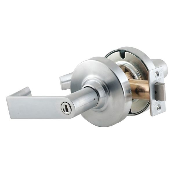 Schlage Lever Lockset, Mechanical, Privacy, Grd. 1 - ND40S RHO 626AM