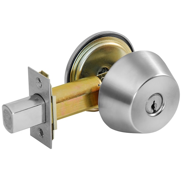 Corbin Russwin Single Cylinder Deadbolt, Conventional L4 Keyway, US26D - DL3013 626