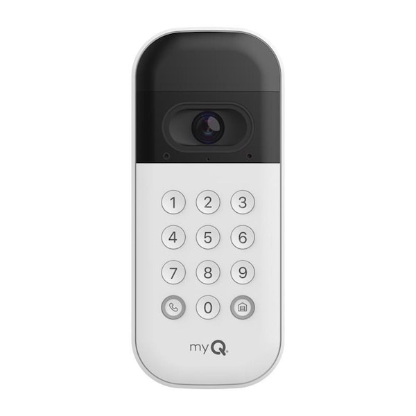 Chamberlain Chamberlain My Q Smart Garage 1 Door Video Keypad For WIFI - VKP1-MYQ