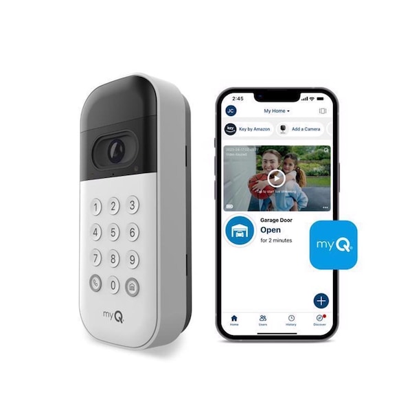 Chamberlain Chamberlain My Q Smart Garage 1 Door Video Keypad For WIFI - VKP1-MYQ