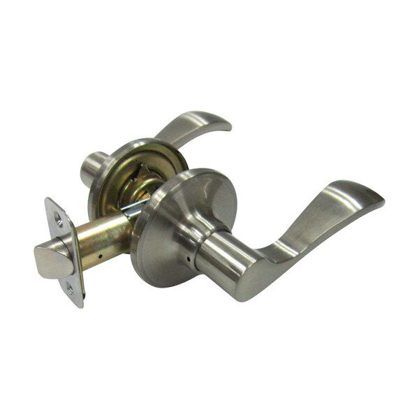 Faultless Faultless Naples Lever Satin Nickel Passage Lever Right Handed - LYEX203B
