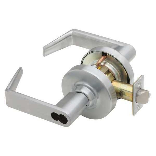 Schlage Lever Lockset, Mechanical, Storeroom, Grd.1 - ND80JD RHO 626
