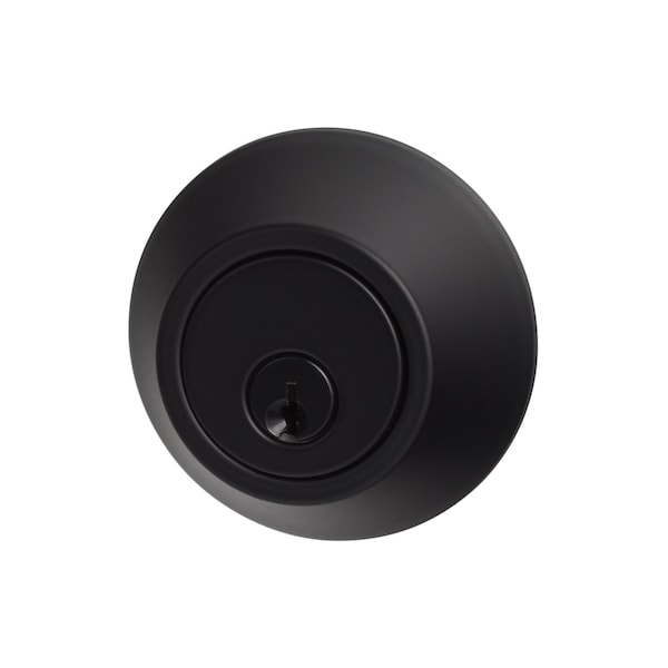 Sure-Loc Hardware Sure-Loc Hardware Single Cylinder Deadbolt, Grade 2, Flat Black - DB201-G2 FBL