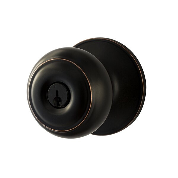 Sure-Loc Hardware Sure-Loc Hardware Juniper Entry Knob, Vintage Bronze - JN107 11P