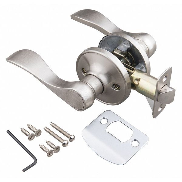 Ez-Flo Eastman Door Lever Lockset, Mechanical, Privacy - 57856
