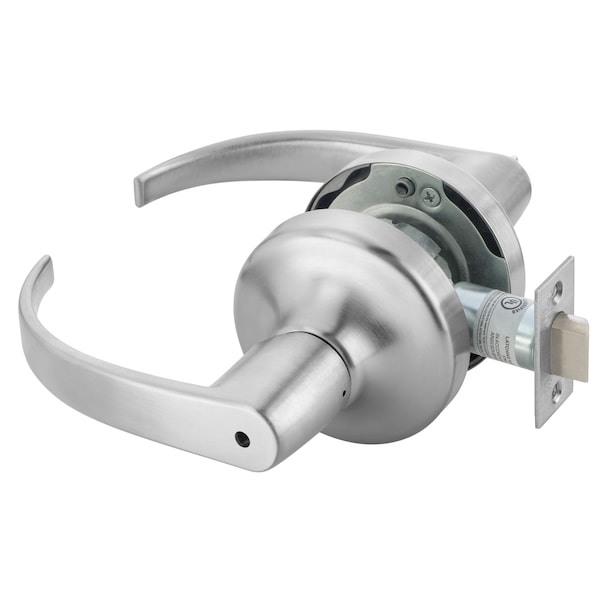 Yale Commercial Privacy Pacific Beach Lever Grade 1 Cylindrical Lock, 693 Latch, and 497-114 Strike US26D 626 - PB4702LN626