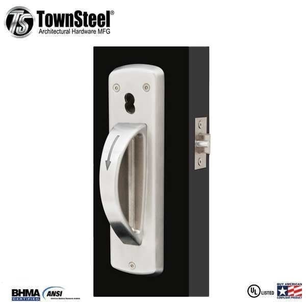Townsteel Heavy Duty Ligature Resistant Cylindrical, SFIC Prep, Less Core, Storeroom, Keyed, Right Hand, Grade - TNS-CRX-A-86-630-RH-IC