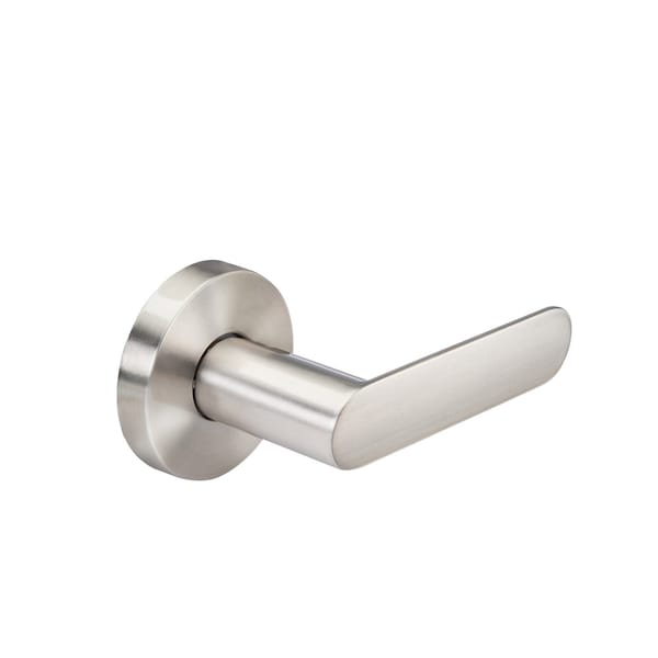 Yale Real Living YH Collection Kincaid Lever with Flat Round Rose Single Dummy Lock US15 (619) Satin Nickel Finish - YR81KCFR619