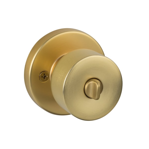 Sure-Loc Hardware Sure-Loc Hardware Bergen Round Entry Knobset, Satin Brass - BG107 SB