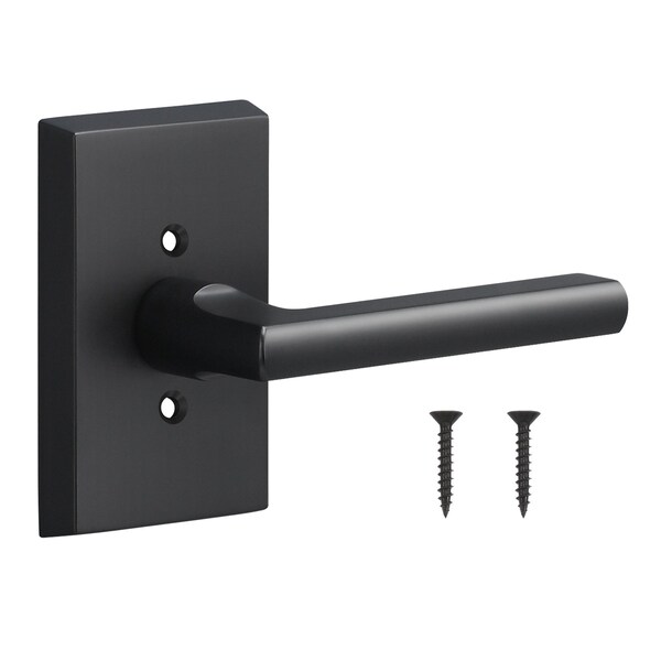 Sure-Loc Hardware Sure-Loc Hardware Logan Dummy Lever, Flat Black - LN100 FBL