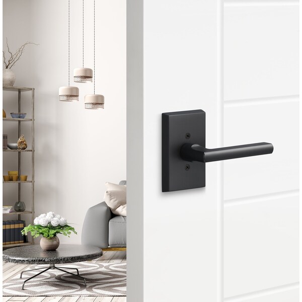 Sure-Loc Hardware Sure-Loc Hardware Logan Dummy Lever, Flat Black - LN100 FBL