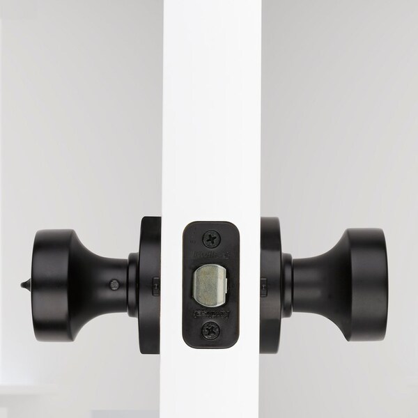 Kwikset Kwikset Signature Series Pismo Iron Black Knob Right or Left Handed - 97300-930