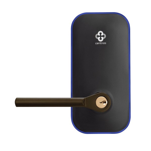 Centrios Grade 1 Smart Bluetooth Cylindrical Lock, Taylor Bay, Key-in Lever, Conventional Cylinder, Bronze - CEB100-TB-613-1803-54L