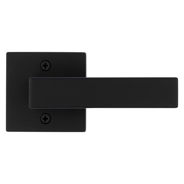 Kwikset Kwikset Singapore Matte Black Passage Lever 1-3/4 in. - 97200-899