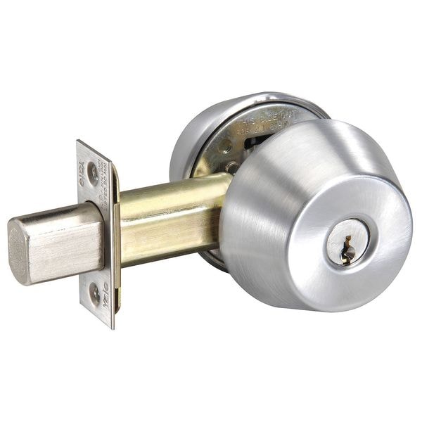 Assa Abloy Accentra Deadbolt, Med.Duty, Satin Chrome - D122 X 626