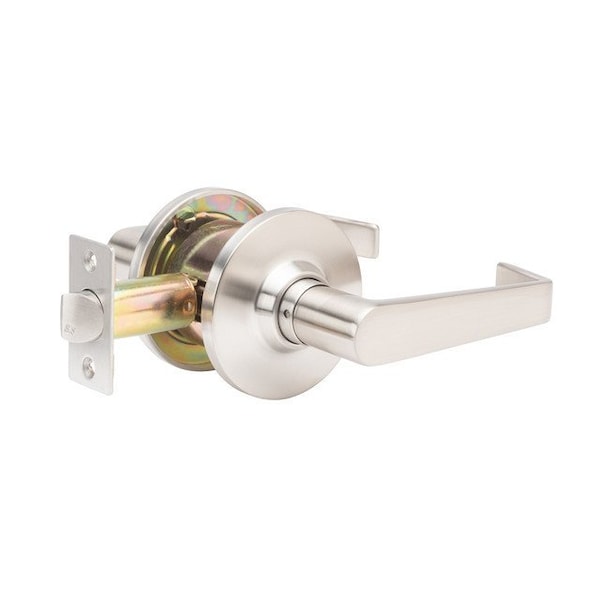 Global Door Controls GLC Series Brushed Chrome Grade 3 Commercial/Residential Passage Door Handle - GLC-5110L-626