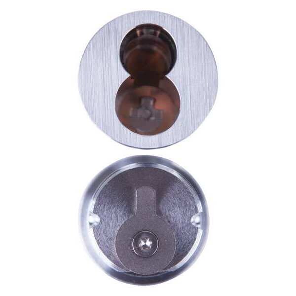 Schlage LFIC Cylinder Housing, Satin Chrome, 6 Pins - 20-060 626