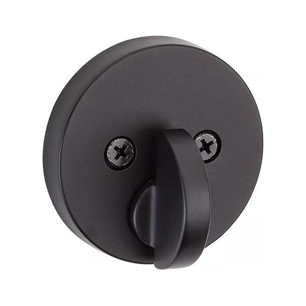 Kwikset Kwikset: Uptown Low Profile Single Cylinder Deadbolt with SmartKey Technology / Iron Black - KWS-258-RDT-SMT-514