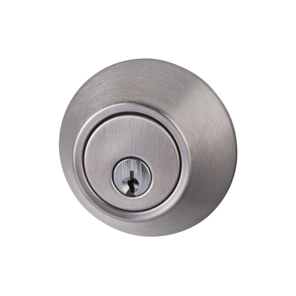 Sure-Loc Hardware Sure-Loc Hardware Single Cylinder Deadbolt, Grade 2, Satin Nickel - DB201-G2 15