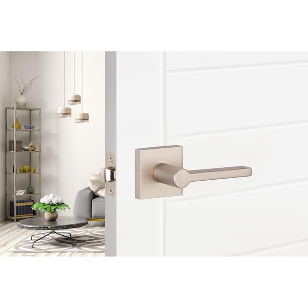 Sure-Loc Hardware Sure-Loc Hardware Vail Handleset, Logan Handleset Trim, Satin Brass - VL507-LN SB