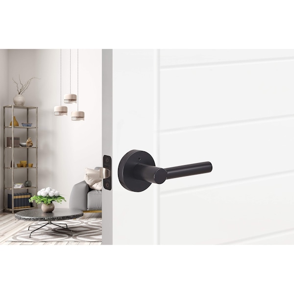 Sure-Loc Hardware Sure-Loc Hardware Marin Privacy Lever, Flat Black - MR102 FBL