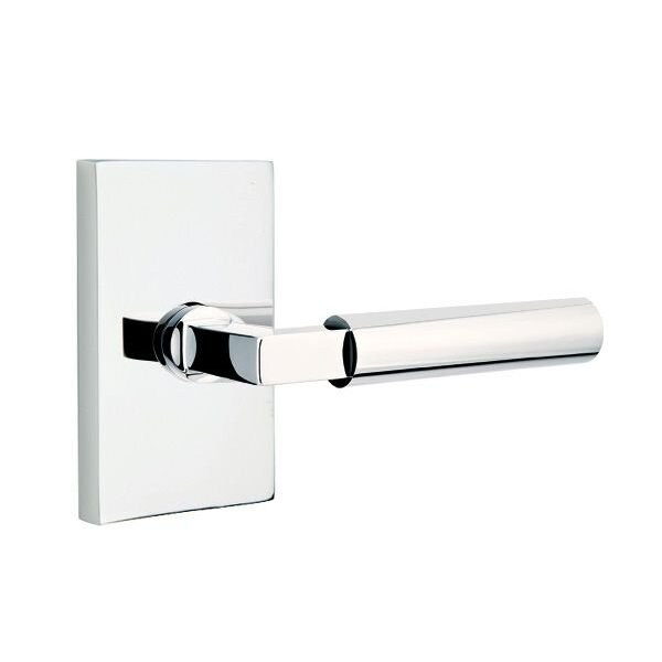 Emtek Hercules Lever Right Hand 2-3/8 in Backset Privacy for 1-1/4 in to 2 in Door - 5212HECUS26RH