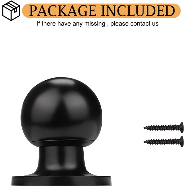 American Imaginations 2.75-in. W Door Knob_ - AI-36303