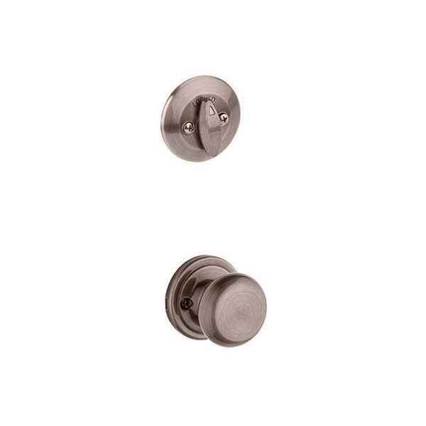 Kwikset Hancock Knob Interior Single Cylinder Handleset Trim - 604H-15A