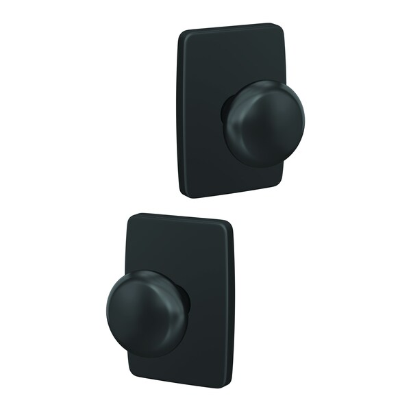 Schlage Residential Schlage Custom Plymouth Knob with Greene Rose Passage and Privacy Lock with 16600 Latch and - FC21PLY622GEE